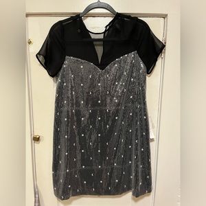 ModCloth sequin mini dress XS new with tags